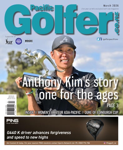 Golfer Pacific NZ – March 2026