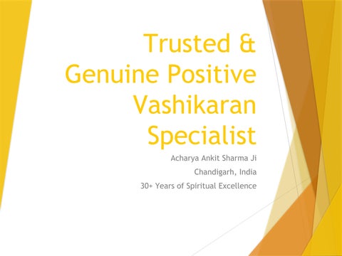 Trusted_Positive_Vashikaran_Specialist_Presentation