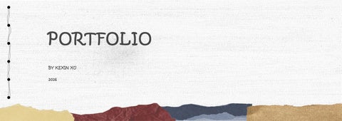 KEXIN_XU_PORTFOLIO