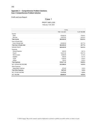 Solution Manual For Using QuickBooksÂ® Online for Accounting 2024, 7th Edition by Glenn Owen