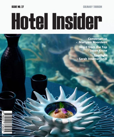 Hotel Insider #27 Culinary Tourism