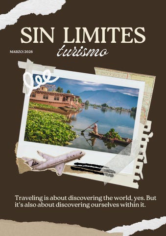 Green and Pink Organic Travel Magazine