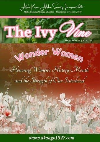 March 2026 Ivy Vine Newsletter
