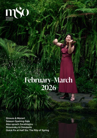 MSO 2026 Feb-March | Concert Program 