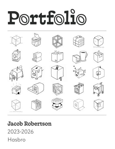 Jacob E Robertson Full Portfolio