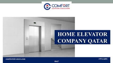 HOME ELEVATOR COMPANY QATAR