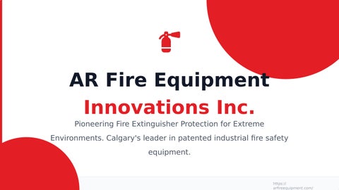 AR Fire Equipment Innovations Inc.