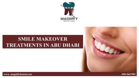 SMILE MAKEOVER TREATMENTS IN ABU DHABI