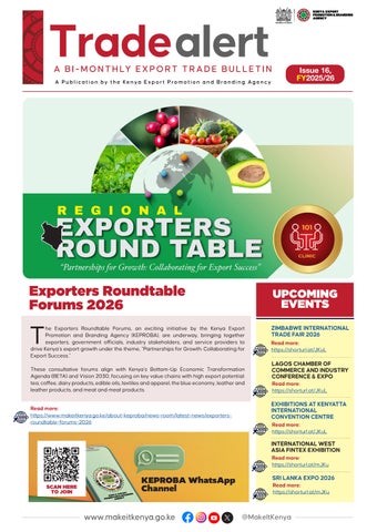 KEPROBA TRADE ALERT ISSUE 16 FY 2025-2026