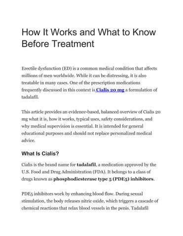 How It Works and What to Know Before Treatment