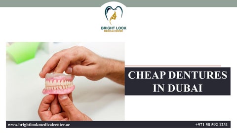 CHEAP DENTURES IN DUBAI