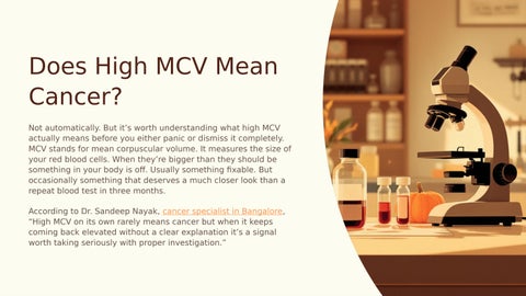 Does-High-MCV-Mean-Cancer