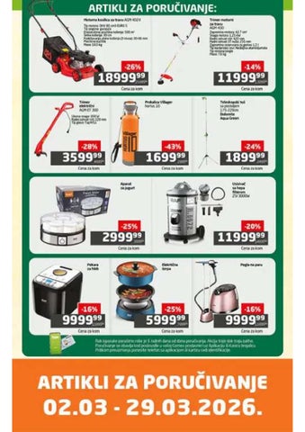 Artikli za porucivanje