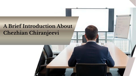 A Brief Introduction About Chezhian Chiranjeevi