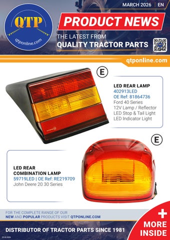 QTP Product News - March 2026