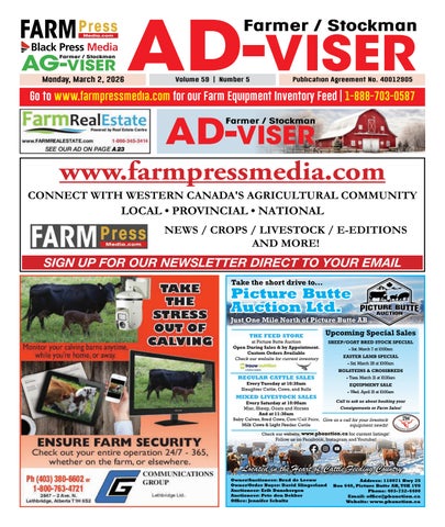 Southern Alberta Advisor, March 02, 2026