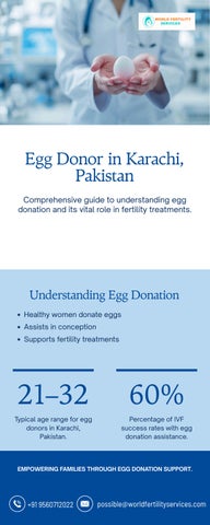 Egg Donation Karachi, Pakistan | World Fertility Services
