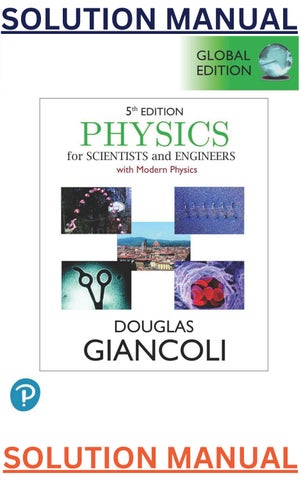 SOLUTIONS MANUAL for Physics for Scientists & Engineers with Modern Physics (Volume 3), 5th Edition 