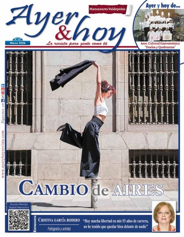 Ayer & hoy – Manzanares-Valdepeñas – Revista marzo 2026