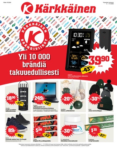 Kärkkäinen mainoslehti 10/2026