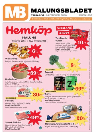 Malungsbladet v. 10 2026