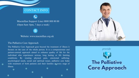The Palliative Care Approach