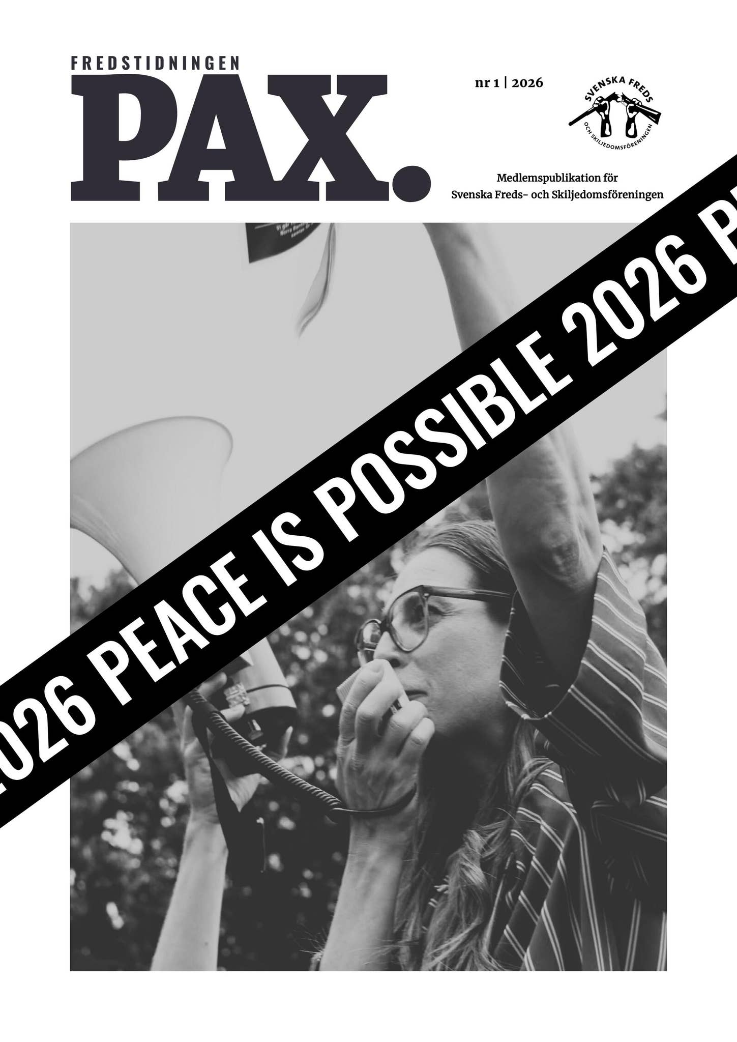 PAX #1 2026 by Svenska Freds och Skiljedomsföreningen - Issuu