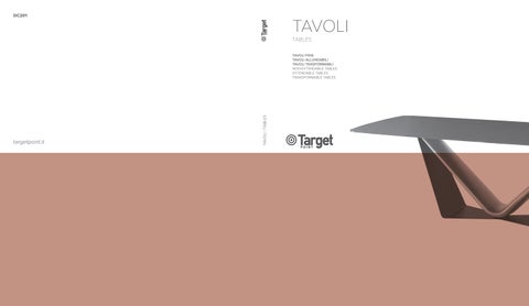 Catalogo TAVOLI 2025 Target Point 1