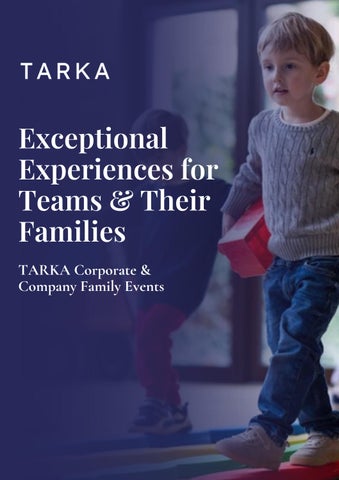 TARKA Corporate Events