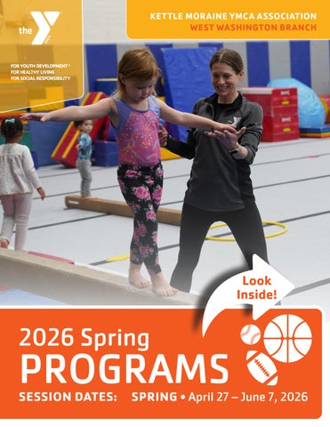 2026 West Washington YMCA Spring Program Guide