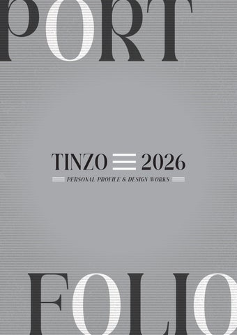 TINZO_2026 Portfolio