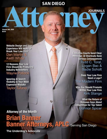 Attorney Journals, San Diego, Volume 268