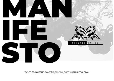 MANIFESTO - NOVA FASE ARROMBA 2026