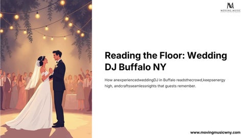 Reading the Floor with a Wedding DJ, Buffalo, NY