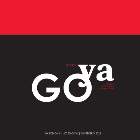 BARCELONA LOS GOYA 2026