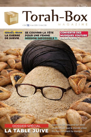 Torah-Box Magazine n°354 Israël - Ki-Tissa