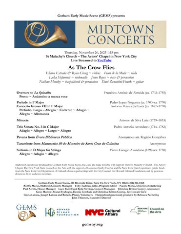 As The Crow Flies — Pombalino