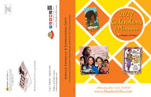 Shades of Color 2027 Calendars & Planners