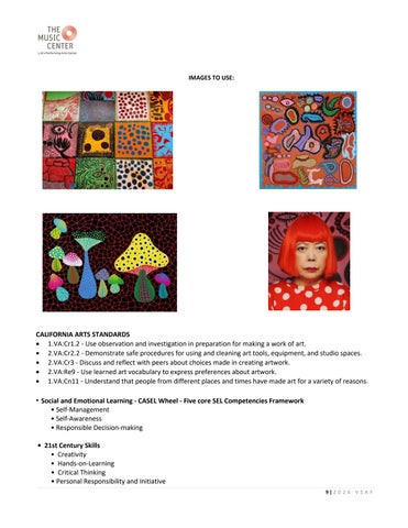 Very Special Arts Festival 2026 Study 指南 第 9 页