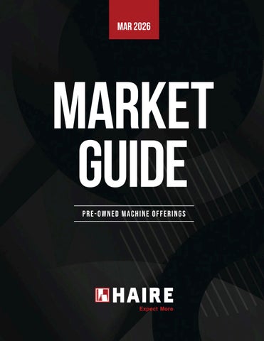 March Market Guide with Pricing