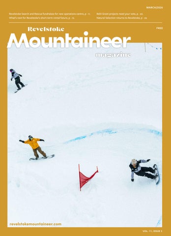 Revelstoke Mountaineer Magazine March 2026 issue