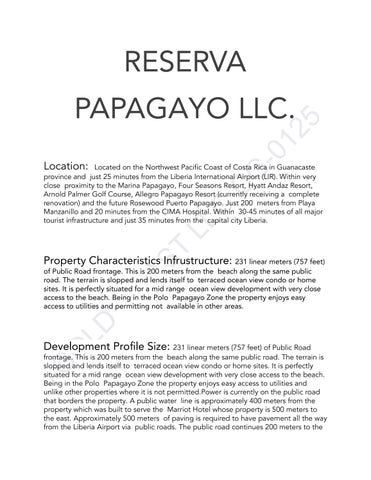 papagayo Community
