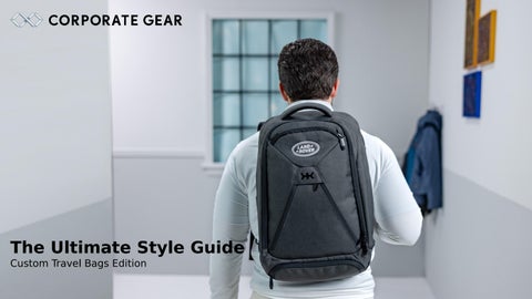 Custom Travel Bags Lookbook