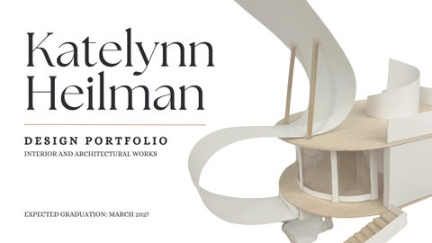 Katelynn Heilman Interior Design Portfolio