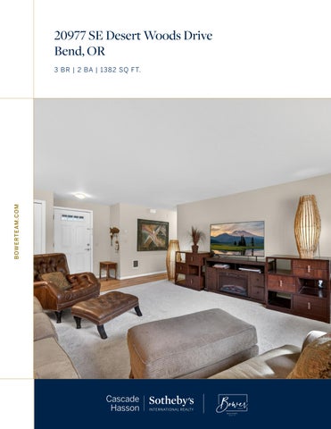 20977 Desert Woods Drive Bend, OR