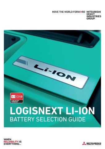 Logisnext Li-Ion Batteries