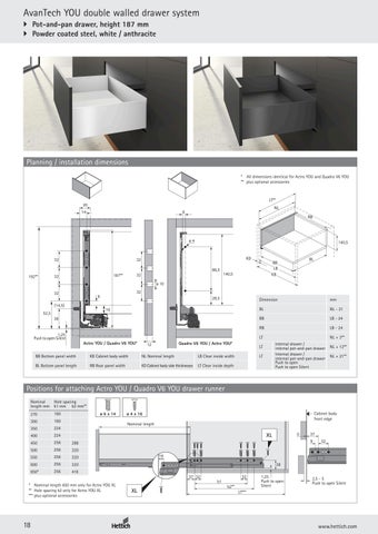 AvanTech YOU drawer system 家具目录 第 18 页