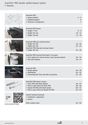 AvanTech YOU drawer system 家具目录 第 3 页