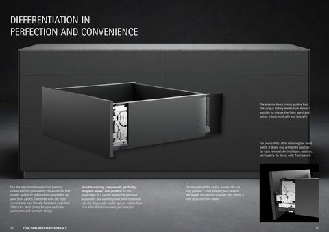 AvanTech YOU Overview 家具手册 第 11 页