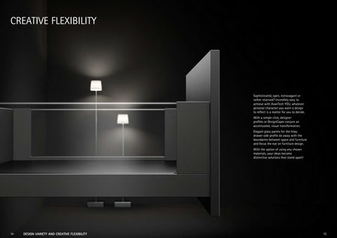 AvanTech YOU Overview 家具手册 第 8 页
